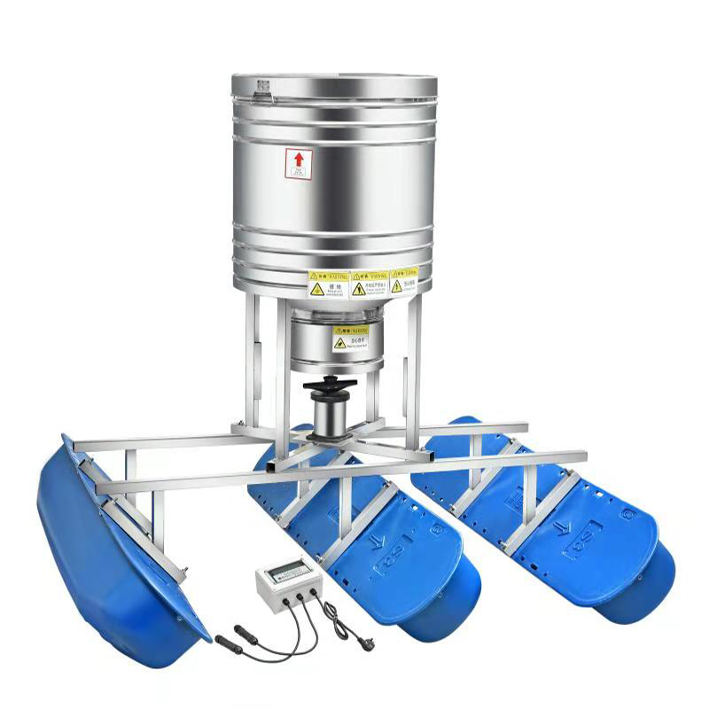 360° Auto feeder for shrimp pond